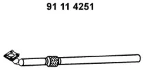 91 11 4251 EBERSPÄCHER Труба выхлопного газа 91 11 4251 EBERSPÄCHER Труба выхлопного газа